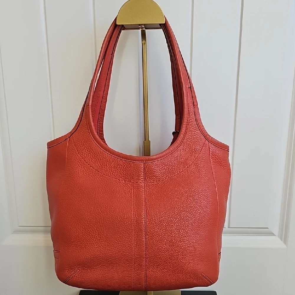 Coach Legacy Lining Ergo Coral 2007 Shoulder Bag EUC